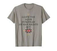 BRITAINS Patriots British Pride Supporters Human Rights ECHR T-Shirt