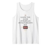 BRITAINS Patriots British Pride Supporters Human Rights ECHR Tank Top