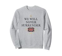 BRITAINS PATRIOTS BRITISH PRIDE SUPPORTERS NEVER SURRENDER Sweatshirt