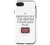 BRITAINS PATRIOTS BRITISH PRIDE SUPPORTERS PROUDLY FLY FLAG Case for iPhone SE (2020) / 7/8