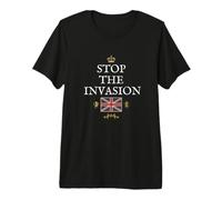 BRITAINS Patriots British Pride Supporters Stop THE Invasion Premium T-Shirt