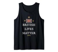 BRITAINS Patriots British Pride Supporters UK Lives Matter Tank Top