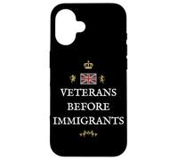 BRITAINS PATRIOTS BRITISH PRIDE SUPPORTERS VETERANS FIRST UK Case for iPhone 16