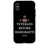 BRITAINS PATRIOTS BRITISH PRIDE SUPPORTERS VETERANS FIRST UK Case for iPhone X/XS
