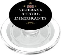 BRITAINS PATRIOTS BRITISH PRIDE SUPPORTERS VETERANS FIRST UK PopSockets PopGrip for MagSafe