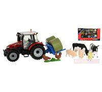 Britains SCALE MODEL COMPATIBLE WITH MASSEY FERGUSON 5612 TRACTOR PLAYSET 1:32 LC43205