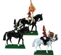 BRITAINS SOLDIERS 43206 - 3 Mounted Life Guard Command Box Set 2 - Diecast Metal