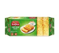 Britannia Eggless Cake Rusk 560g | Crispy & Crunchy Twice-Baked Toasted Cake | Perfect Tea-Time Snack | 100% Vegetarian | Indian Style Rusk (Pack of 1)