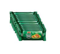 Britannia Good day Biscuits and Cookies 72g (Pack of 12) - Pista and Almond Cookies - Highly Nutritive - Tasty and Healthy - Cracker Tea Time Snacks for Kids & Family - Price Mark 3 £