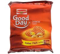 Britannia Good Day Cashew Cookies (648g) (Pack of 1) - Melt-In-Mouth Cookies Loaded with Cashew Nuts and Butter - Cracker Cookies Snacks for Kids