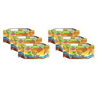 Britannia Nice Time 80g (Pack of 6) - Sprinkled with Sugar crystals Coconut flavoured Biscuits - Tea Time Biscuit - Best For Enjoyed With Friends - Cracker Cookies Snacks for Kids