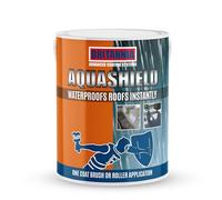 Britannia Paints Aquashield Black 5kg - One Coat - Instant Waterproof Roof Coating