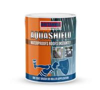 Britannia Paints Aquashield Grey 1Kg - One Coat - Instant Waterproof Roof Coating
