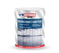 Britannia Paints Floor Paint Yellow 5 Litres - Polyurethane Coating - Hard Wearing & Chemical Resistant