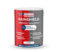 Britannia Paints Rainshield Clear 5 Litres - One Coat - Emergency Leak Repair - Waterproofs Instantly