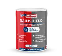 Britannia Paints Rainshield Clear 5 Litres - One Coat - Emergency Leak Repair - Waterproofs Instantly