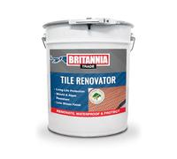 Britannia Paints Tilecoat Advanced - Roof Tile Renovation Paint - Brings Aged Roof Tiles Back to Life (Dark Grey)