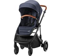 Britax Römer Strider M Pushchair, with Foam Filled Wheels and Large Storage Basket, Baby from Birth to 22kg (4 Years of Age), Navy Ink