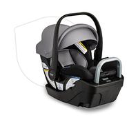 Britax Willow S Infant Car Seat with Alpine Base, ClickTight Technology, Rear Facing Car Seat with RightSize System, Graphite Onyx