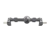 BritBolt 1/12 RC Car Metal Portal Axle Set MN99S MN D91 D96 MN98 MN45 Front And Rear Upgrade Parts Compatible With Various 1 12 Scale Models(Grey Rear)