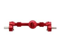 BritBolt 1/12 RC Car Metal Portal Axle Set MN99S MN D91 D96 MN98 MN45 Front And Rear Upgrade Parts Compatible With Various 1 12 Scale Models(Red Rear)