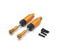 BritBolt 1/18 RC Car Metal Shock Absorber Damper A959 A959-B A949 A969 A979 K929 Compatible With Various RC Models Parts Accessories(2pcs Yellow)