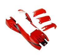 BritBolt 1/5 Scale RC Car Plastic Body Shell Set Compatible With IROFUN BAHA ROVAN King Motor 5B SS Models(Red)