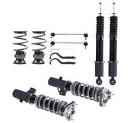 BritBolt 24 Way Adjustable T7 Coilovers Lowering With Damper 24 Clicks Rebound Compatible with Compatible Civic Models 2012 2015