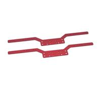 BritBolt 2pcs MN99S MN98 Metal Chassis Frame Beam Girder Upgrade Parts Compatible with 1 12 Scale RC Car Chassis Compatible With Various Models(Black)