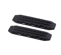 BritBolt 2PCS Plastic Escape Board Decoration Parts Compatible With 1 18 1 24 Scale RC Crawler Cars SCX24 Models DIY Upgrade Accessories(Black)