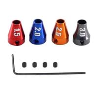 BritBolt 4pcs Plating Hexagon Screwdriver Set 1 5mm 2mm 2 5mm 3mm Compatible with RC Model Car Boat Airplane Compatible With Various RC Models(Marking)