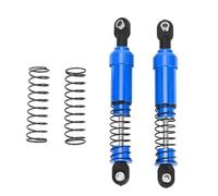 BritBolt 85mm Aluminum Metal RC Shock Absorber Damper Set With Springs Compatible with 1 10 Scale RC Car Model Parts Compatible With Various RC Vehicles(Blue)