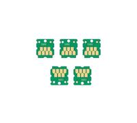 BritBolt C13S210125 S2101 Maintenance Tank Chip Compatible With Printer Models SureColor F100 F130 F160 F170 SC-F100 SC-F130 SC-F160 SC-F170(5pcs)