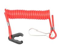 BritBolt Compatible With Outboard Engine Models Nylon Spring Switch Lanyard 682-82556-00 Compatible with Part Number 682-82556-00 Aftermarket Replacement
