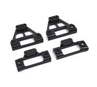 BritBolt H12Y H12Y+ Shock Tower Mount Set Metal Front And Rear Compatible with 1 12 Scale RC Crawler Car Upgrade Parts Compatible With Various Models(Black)