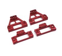 BritBolt H12Y H12Y+ Shock Tower Mount Set Metal Front And Rear Compatible with 1 12 Scale RC Crawler Car Upgrade Parts Compatible With Various Models(Red)