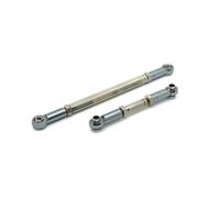 BritBolt MN78 MN82 MN168 Metal Steering Link Tie Rod Set Compatible with 1 12 Scale RC Cars Compatible With Various Models(Titanium)