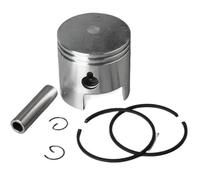BritBolt Piston Set STD 60MM 350-00001-1 350-00001-0 350-00001 Compatible With 2 Stroke 18HP M18E Outboard Motor Boat Engine Diameter 60mm