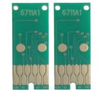 BritBolt Waste Ink Maintenance Tank Chip Compatible With WorkForce Pro WF 7210 WF 7710 WF 7720 WF 7610 WF 7620 WF 7110 WF 7510(5pcs T6711 chip)