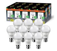 Brite-R 11W B22 BC GLS LED Bulb Warm White 3000K (10 Pack)