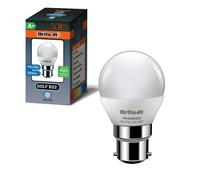 Brite-R 7W B22 BC Golf LED Bulb Cool White 6500K