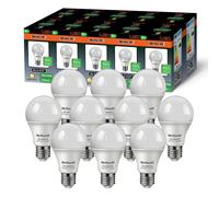 Brite-R 9W E27 ES GLS LED Bulb Warm White 3000K (10 Pack)