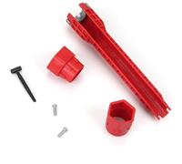 BRITECO 1 Set Basin Wrench, 8-in-1 Tap Spanner, Multi-Functional Faucet & Sink Installer Tool for Tight Spaces - Adjustable, Durable Plumbing Tool for Bathroom, Kitchen & Commercial Use