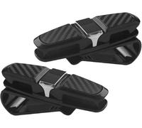 BRITECO 2Pcs Sunglasses Holder for Car - Secure and Convenient Car Glasses Holder Clip for Sun Visor, Easy to Install Eyeglass Storage Solution