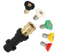 BRITECO Pressure Washer Adapter Kit 1/4'' Quick Connect Female Fitting | Compatible with Karcher K2 K3 K4 K5 K6 K7, Durable & Versatile