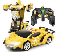 Britik Transforming Remote Control Car Toys Gifts for Boys 3-8 Year Old