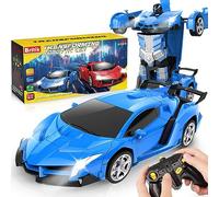 Britik Transforming Remote Control Car Toys Gifts for Boys 3-8 Year Old