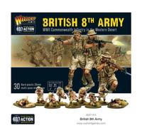 British 8th Army WWII Infantry in the Western Desert - Bolt Action