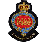 British Air Force Navy Merchant Royal Engineers REME Royal Air Force Royal Engineers Blazer Badge (Grenadier Guards Blazer Badge 9.5cm x 7cm)