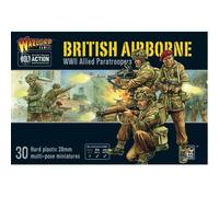 Warlord Games British Airborne Allied Paratroopers - 28mm Scale Plastic Miniatures for Bolt Action Highly Detailed World War 2 Miniatures for Table-top Wargaming